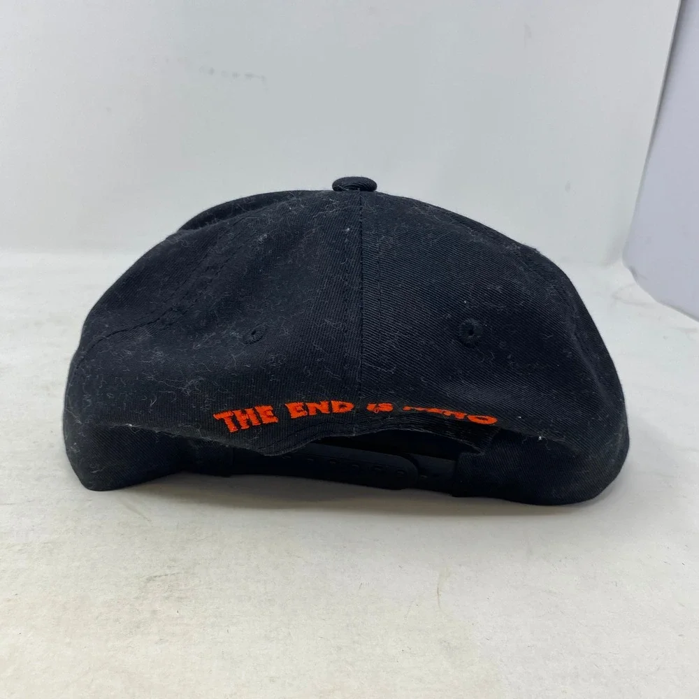 Queens Of The Stone Age The End Is Nero Snapback Hat Black Cotton Used - Picture 3 of 7